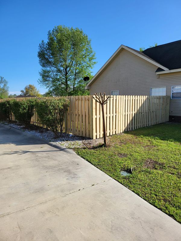 Wood Style Fences