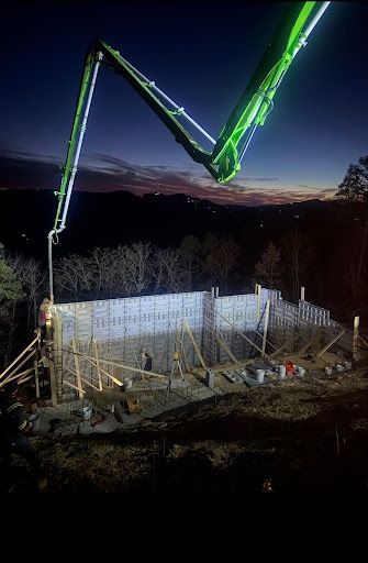 Aluminum formed walls