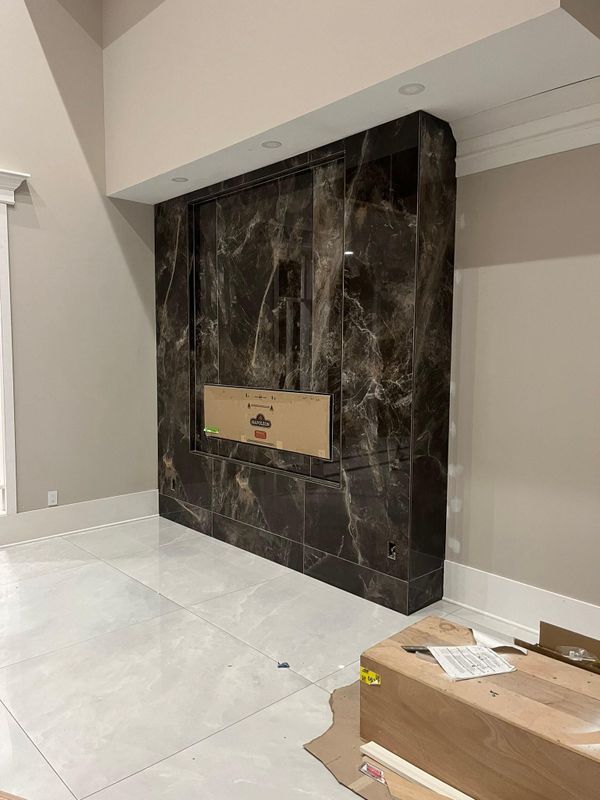 Tile installation
