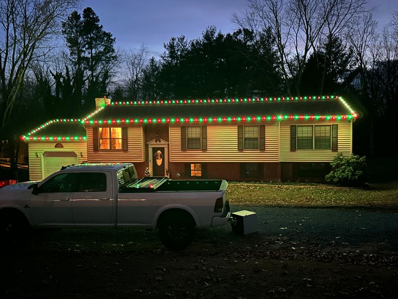 Holiday Glow Transformation: Enhancing Curb Appeal with Festive Lighting