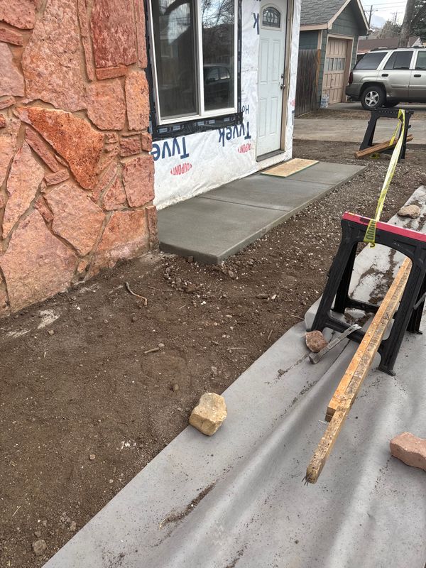 Sidewalk Installation