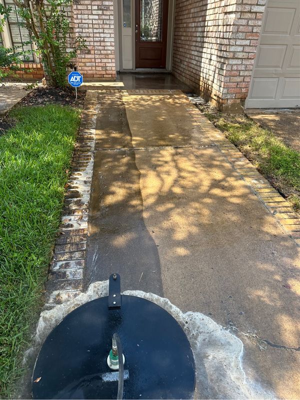 "Revitalizing Quail Valley: Comprehensive Roof and Surface Restoration by Power Pressure Wash"