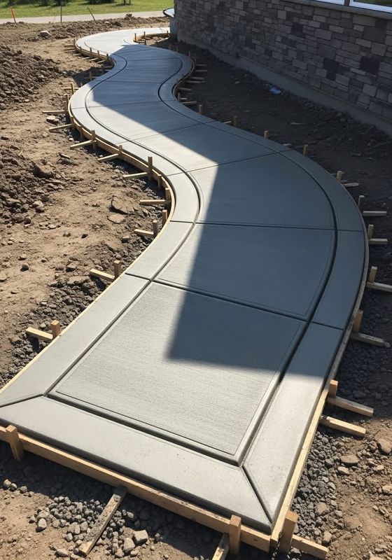 Concrete Patios and Walkways