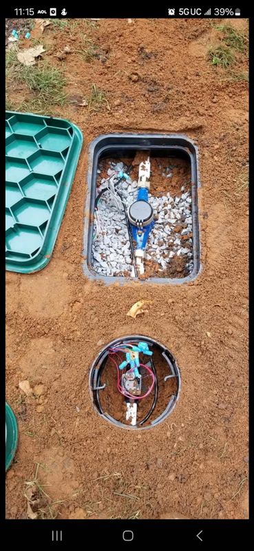 Custom Designed Irrigation System Installation
