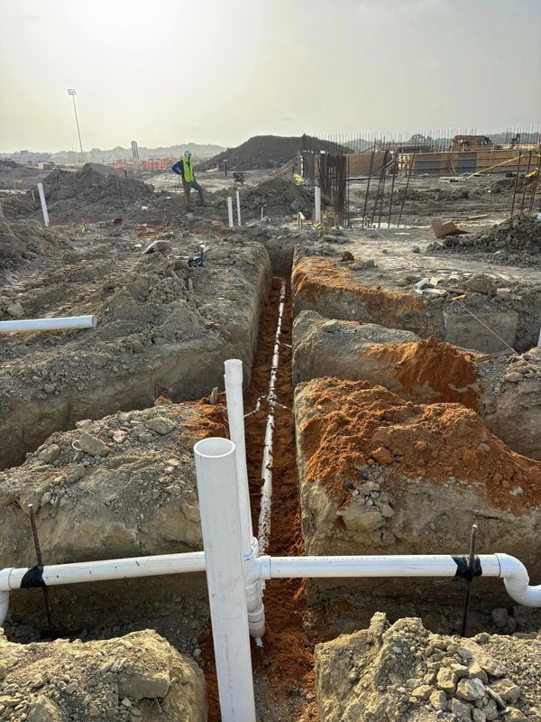 Underground Plumbing