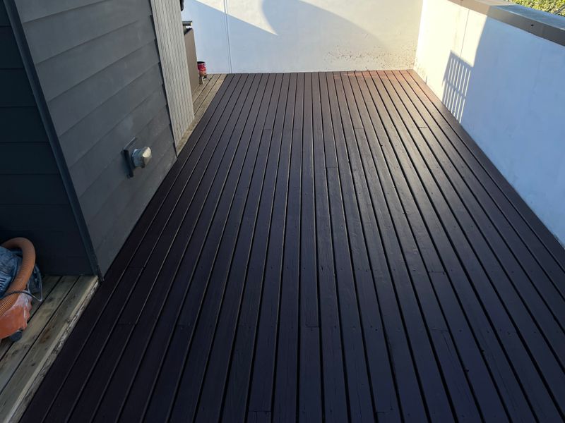 Deck Staining