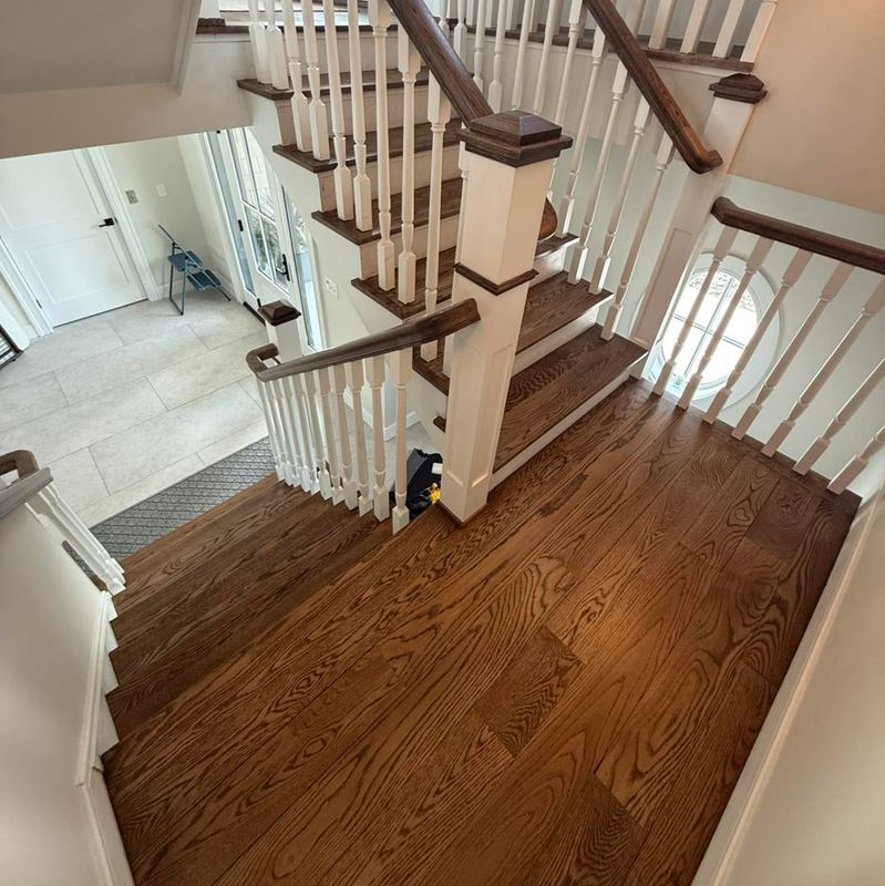 Oak Flooring Refinish