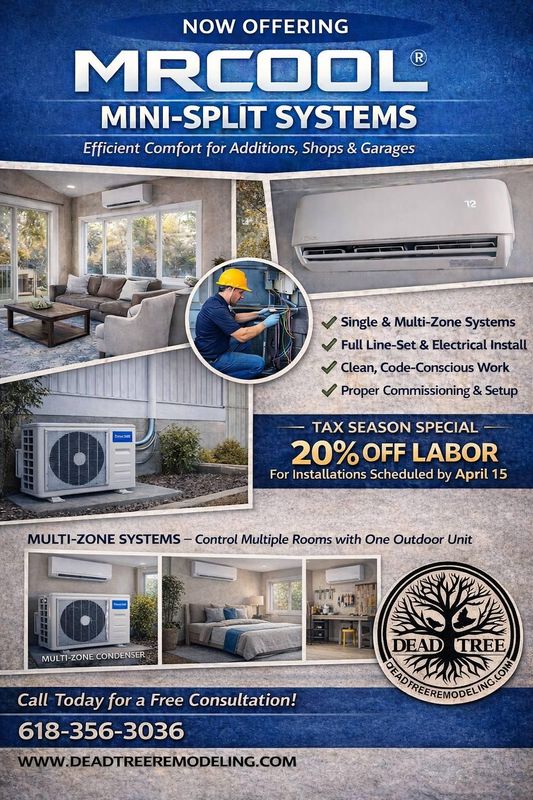 Hvac - Mini split installation