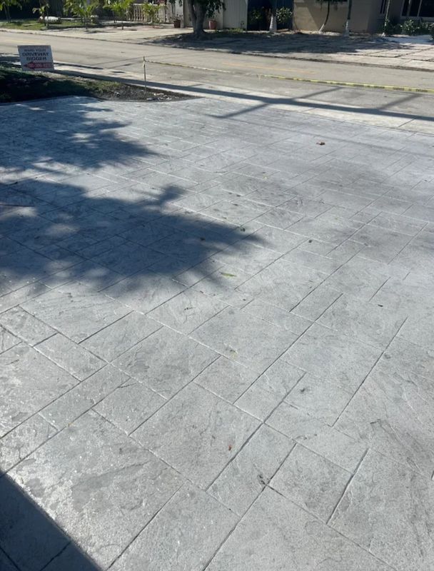 Transform Your Driveway with Stunning Stamped Concrete Designs