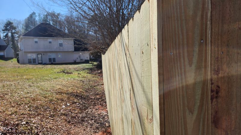 Wood Privacy Fence - Charlotte, NC