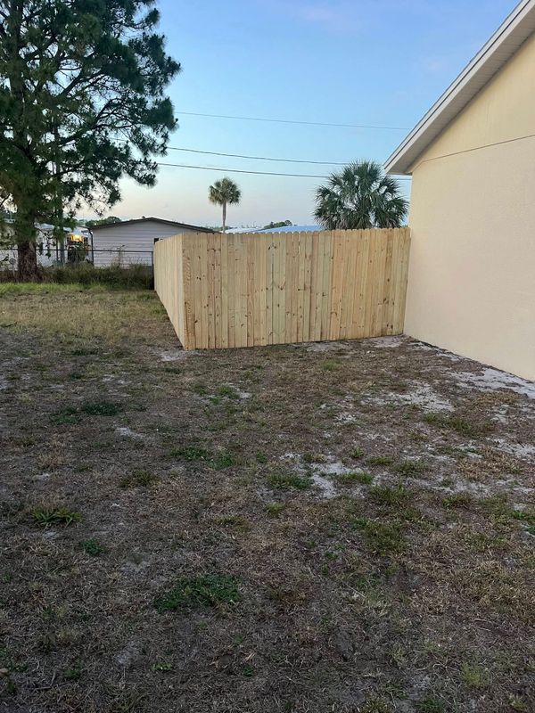 Wooden Fencing