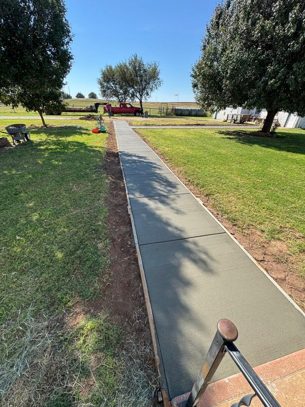 Sidewalk Installation