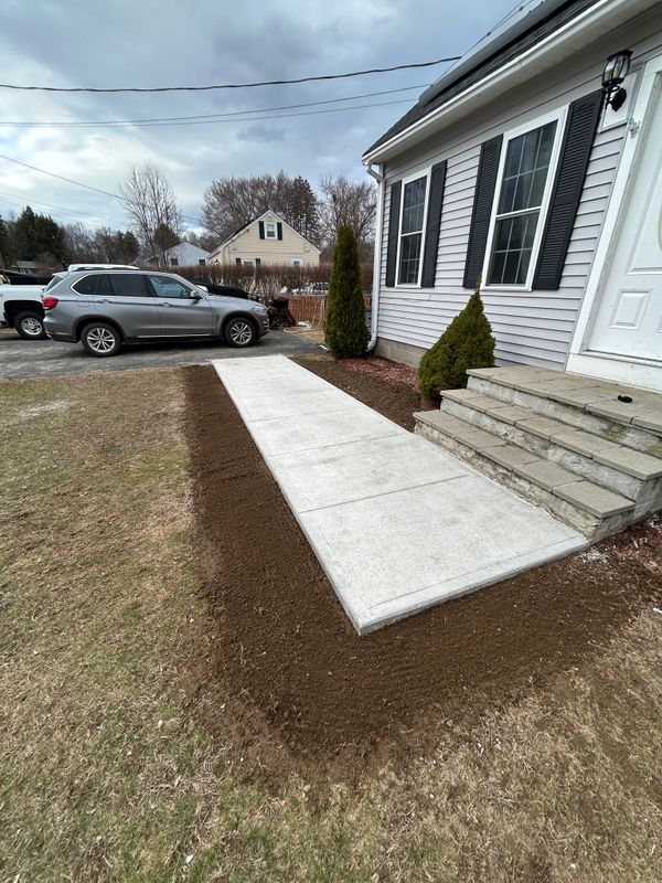 New Concrete Foundation Construction