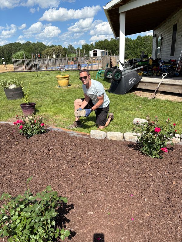 Flower Bed Installation  gallery