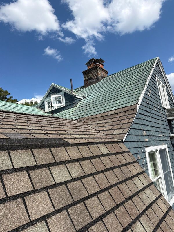 Historic Estate Flat Roof Replacement & Copper Flashing in Ridgewood, NJ