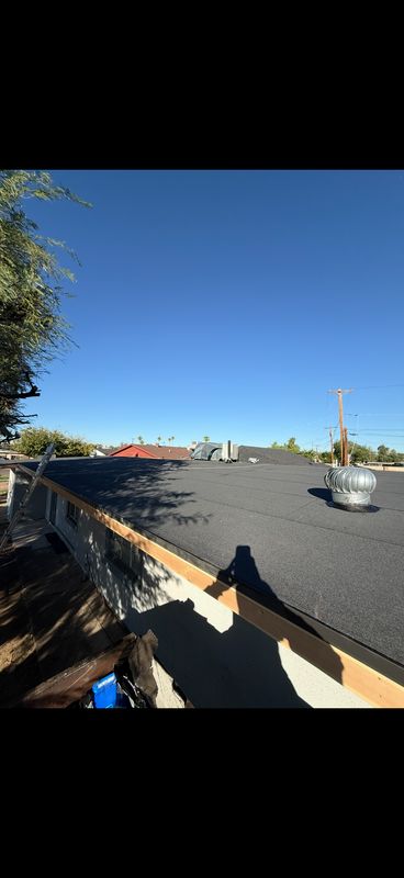 Shingles and Flat Roofs