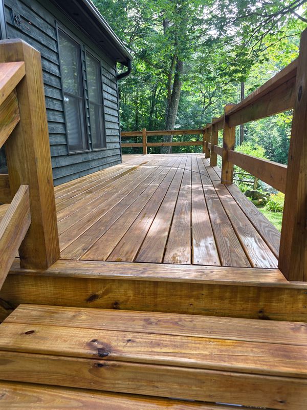 Deck Staining