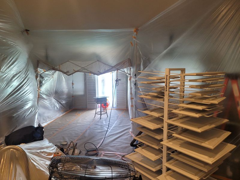 Kitchen Cabinet Repainting