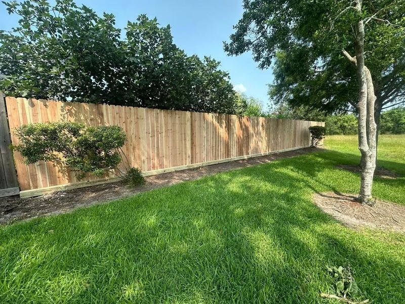 Wood Fence Installation