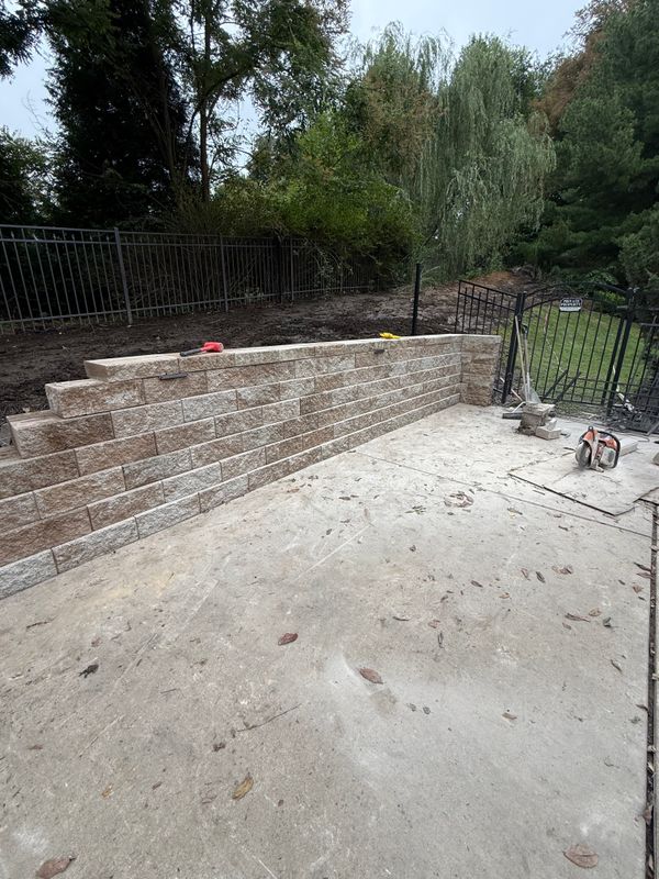 Retaining Wall Construction
