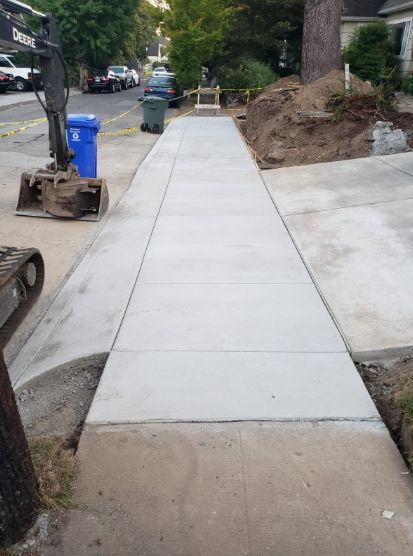 Sidewalk Installation