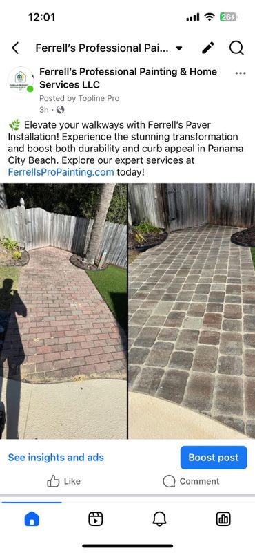 Paver Installation/Sealing