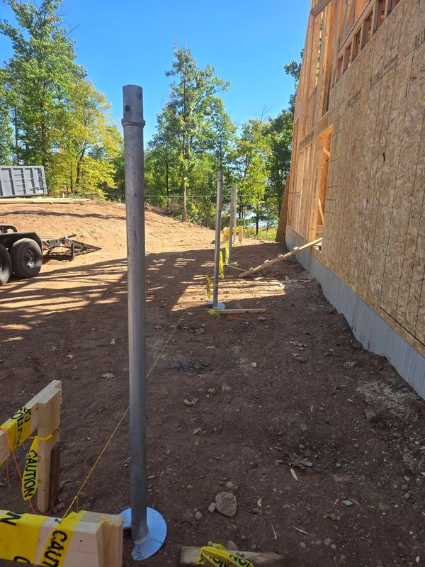 Helical Pier Footings