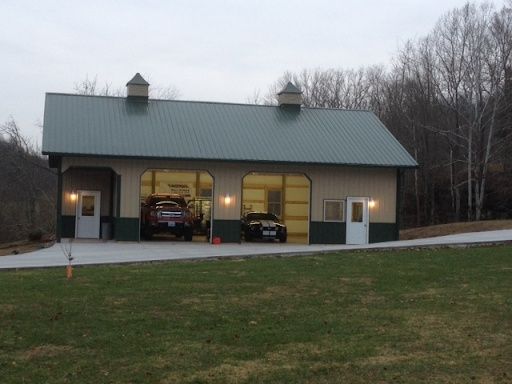 Post Frame Garage Construction