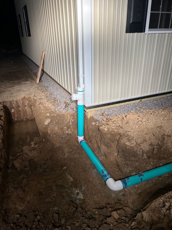 Outdoor French Drains
