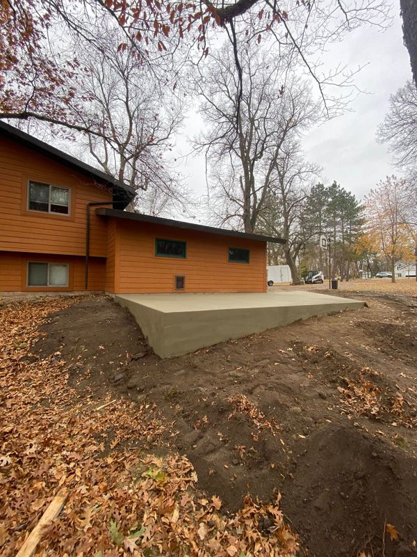Patio and Driveways