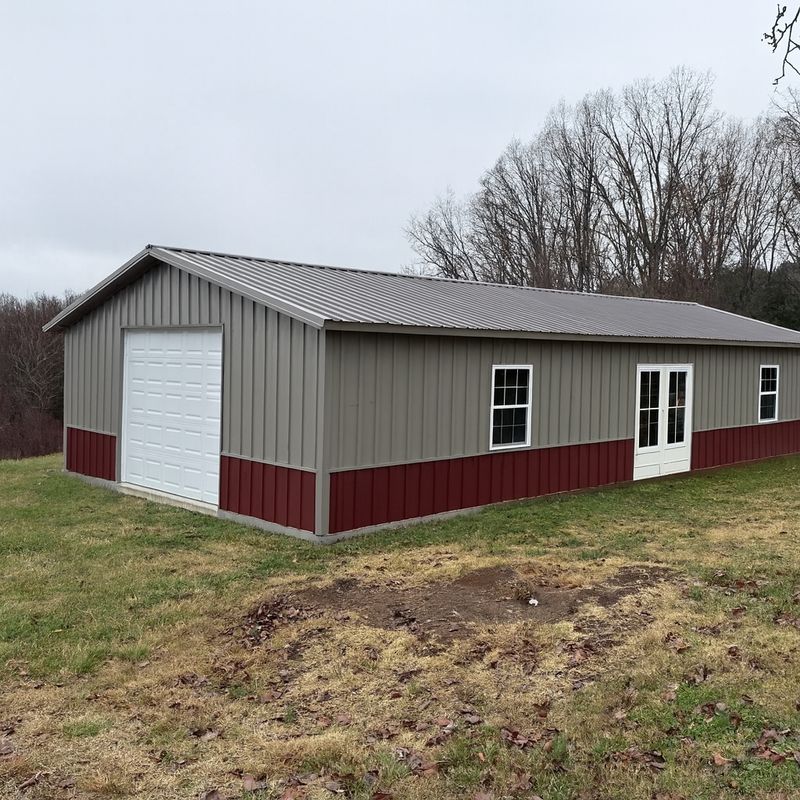 Garage, Car Port & Shop