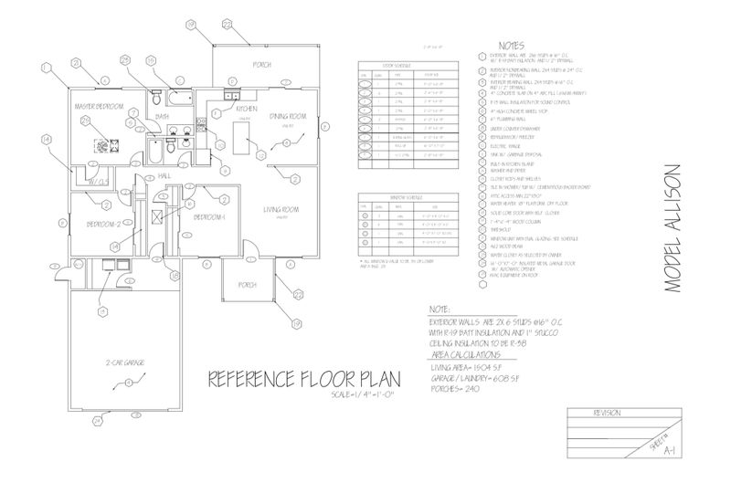 "ALLYSON" Construction Model