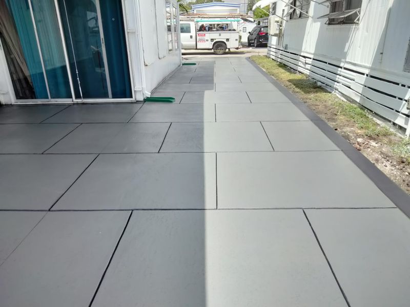 Plain Concrete Installation