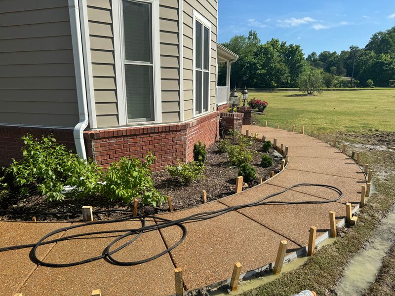 Sidewalk Installation