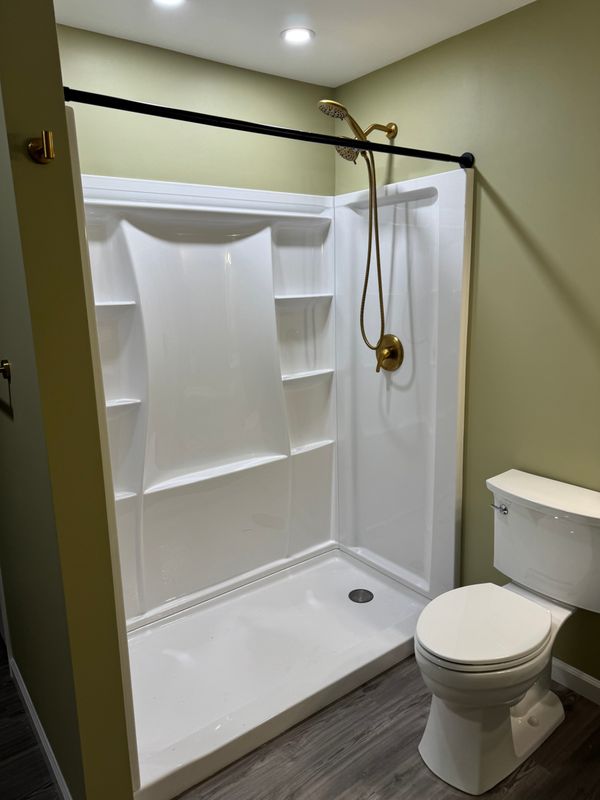 Edgar basement bathroom