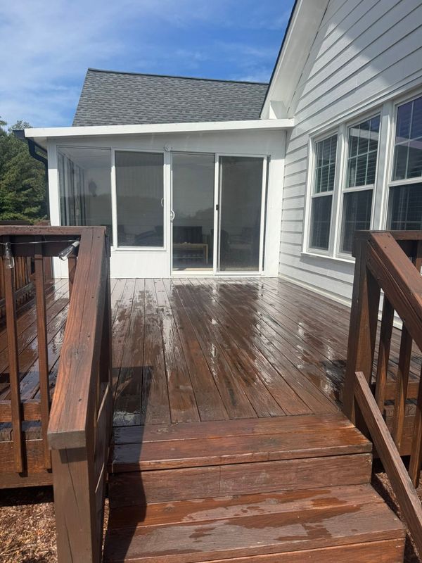 Deck and Patio Cleaning