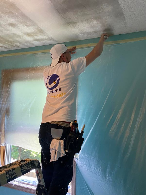 Popcorn Removal and Drywall Repairs