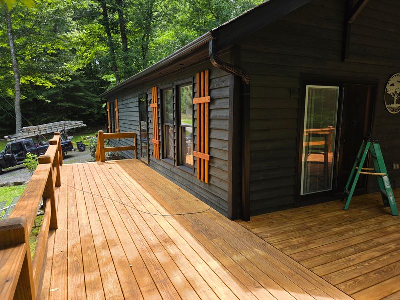 Deck Staining