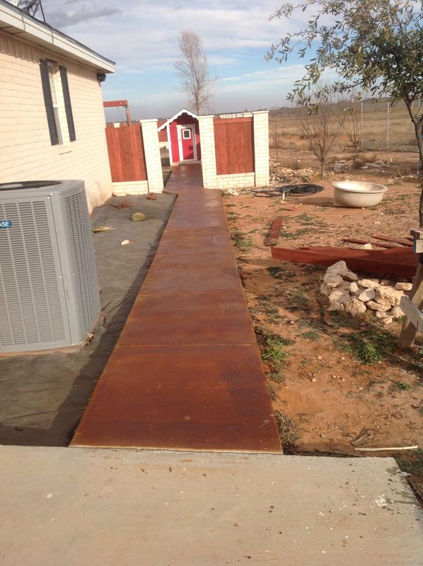 Sidewalk Installation