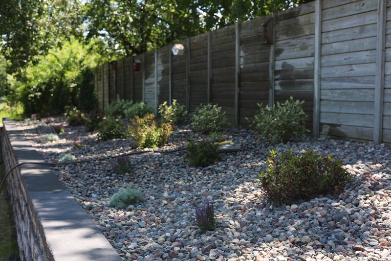 Decorative Rock Installation