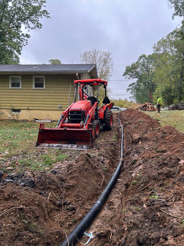 Outdoor French Drains