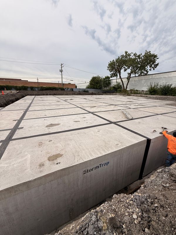 Storm Trap & Underground Concrete