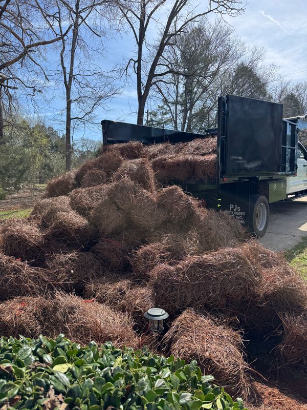 Pine Straw Installation gallery