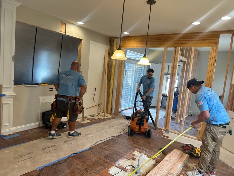 Parkside - deck & kitchen