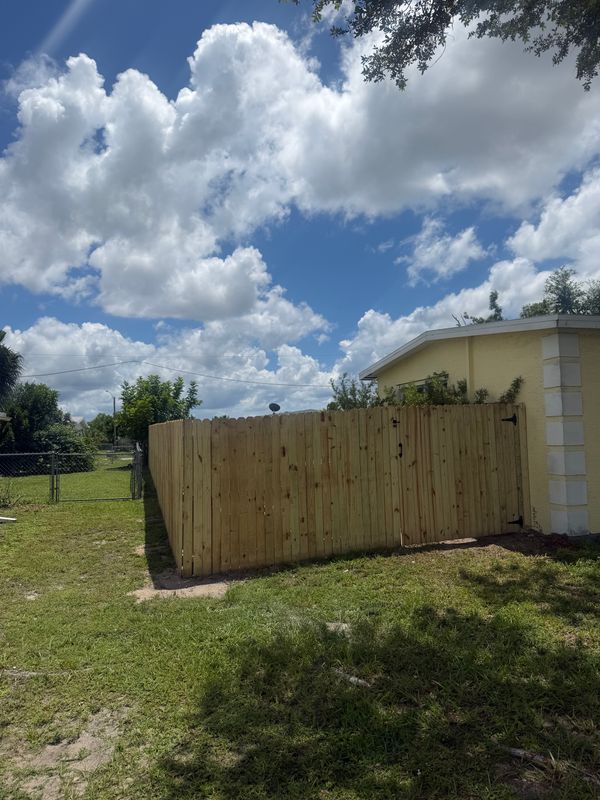 Wood Fence