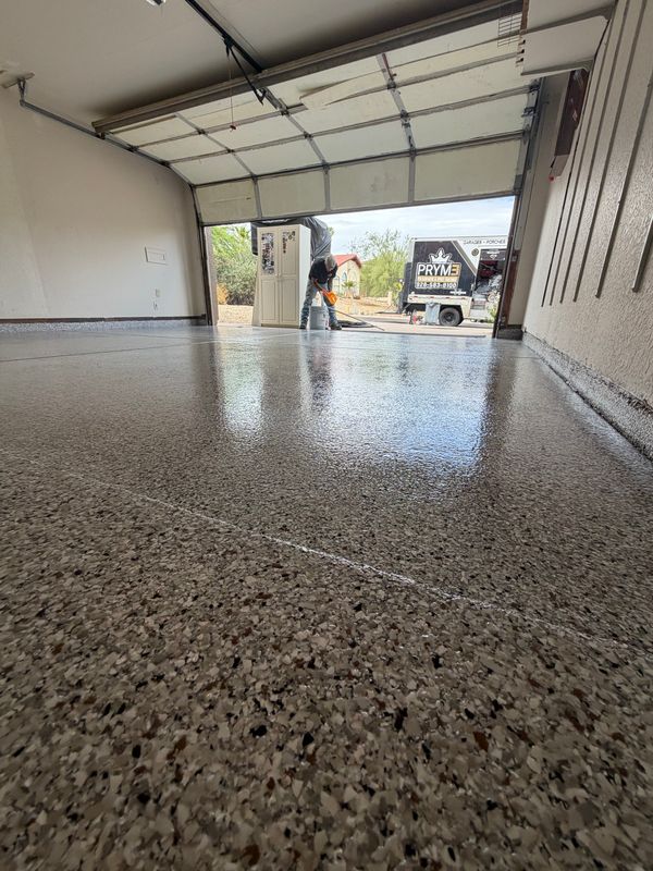Polyaspartic & Epoxy Garages