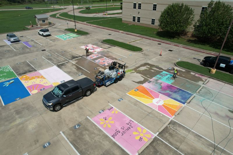 Parking Lot Cleaning