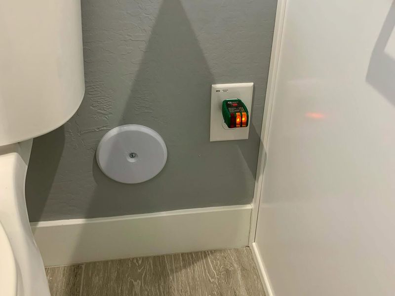 Interior outlet installations