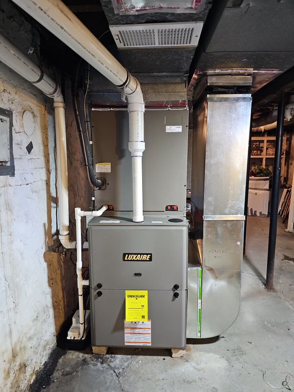 Efficient Climate Control: Luxaire Furnace Installation Enhances Comfort in Emmett, MI