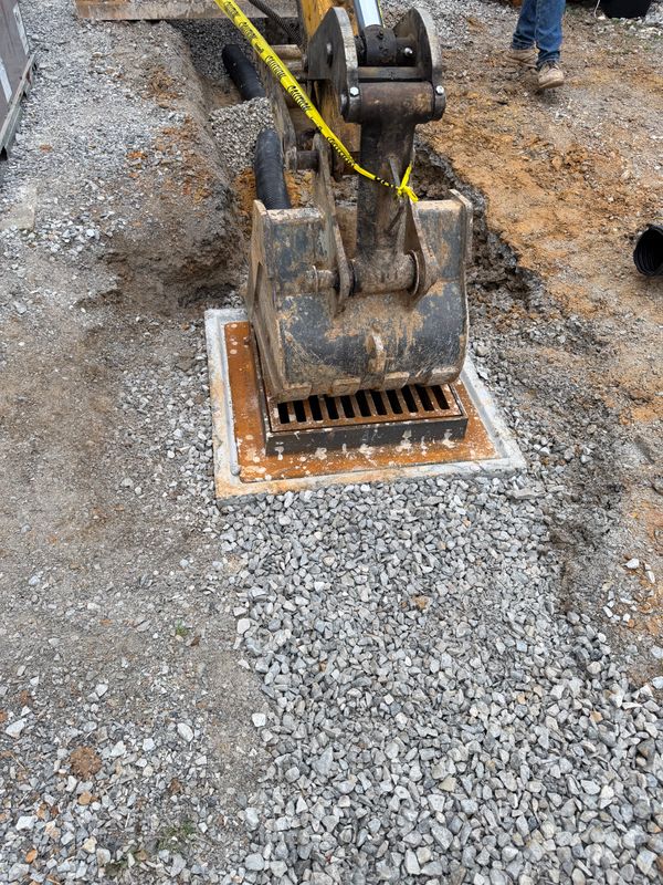 French drain and foundation waterproofing